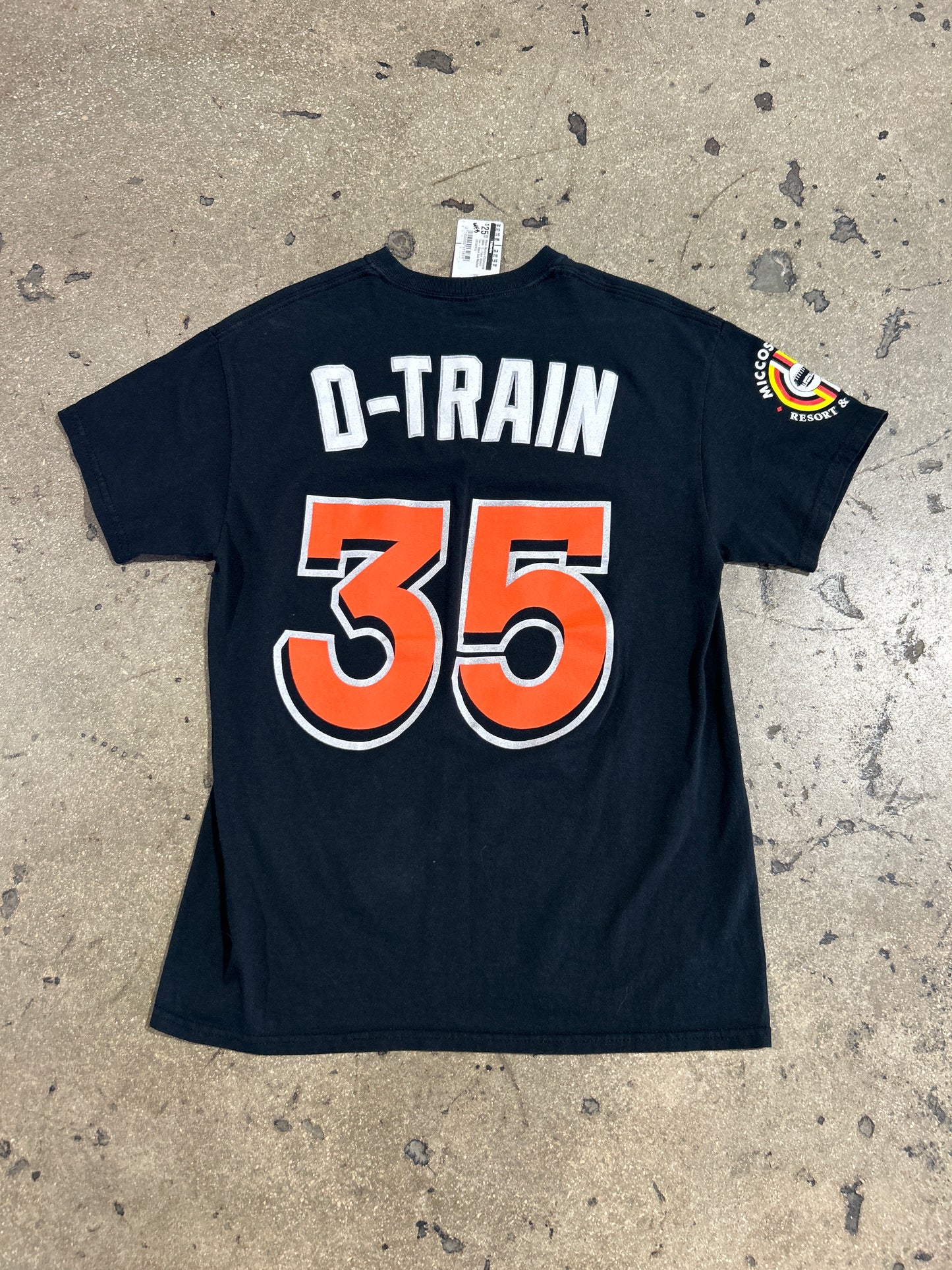Miami Marlins #35Dontrelle Willis "D-Train' Alumni Tee - Black Size Medium (18.5x24.5)