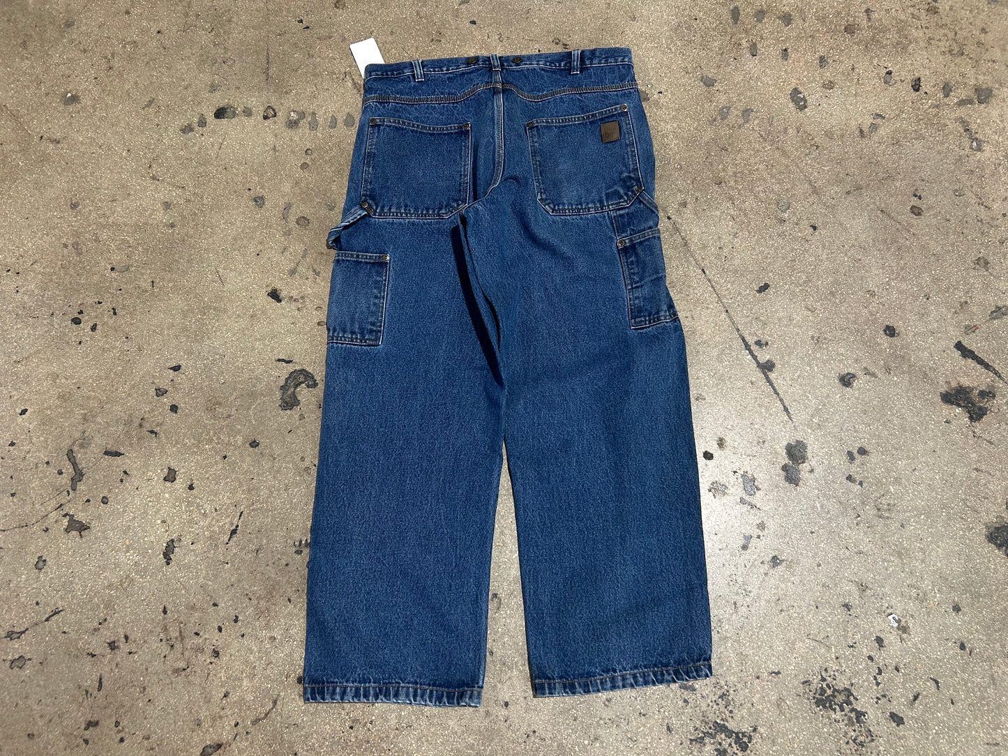 Big Bill Double Knee Carpenter Pants - Blue Size 36x30