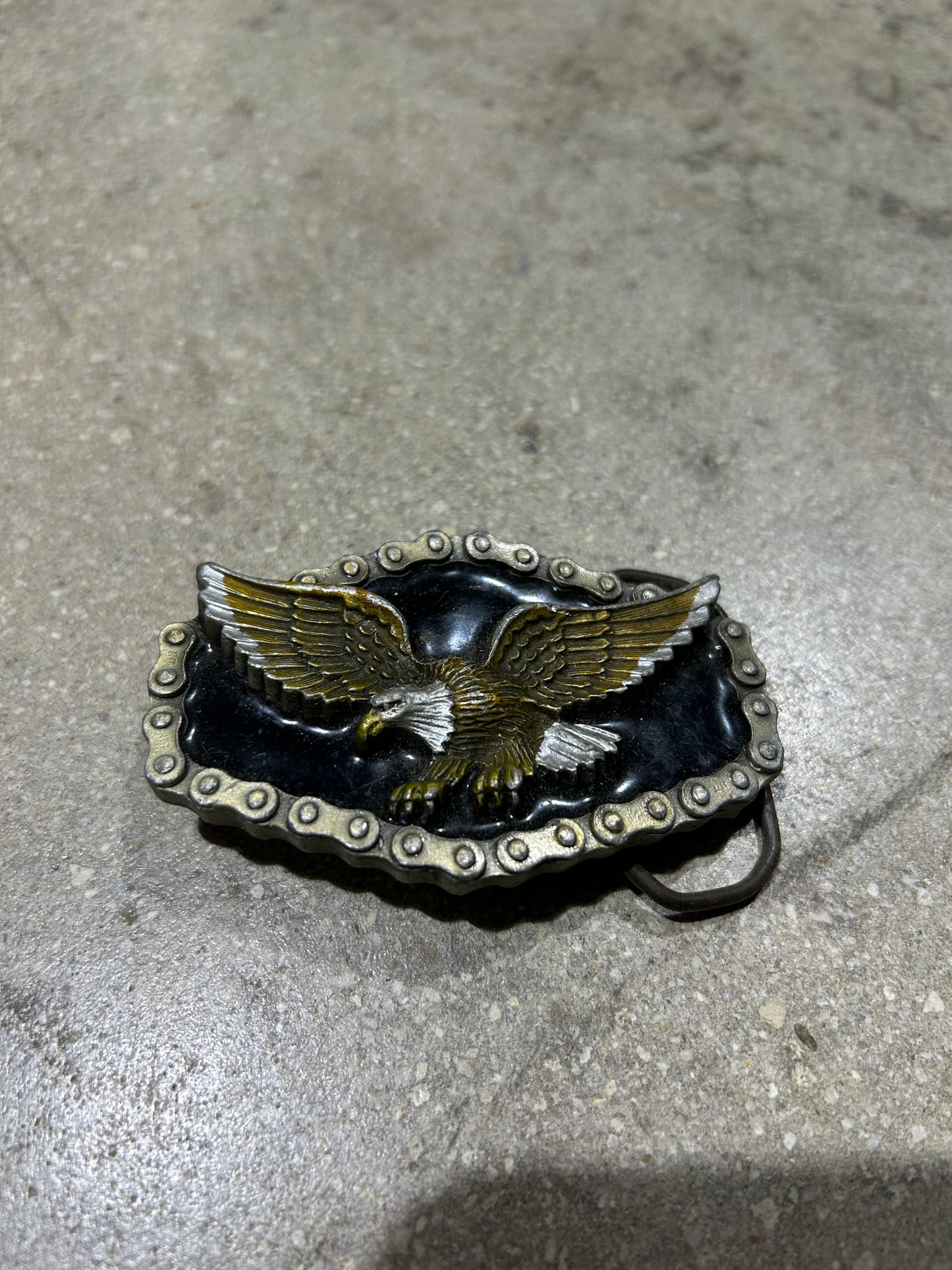 American Eagle Belt Buckle - Black