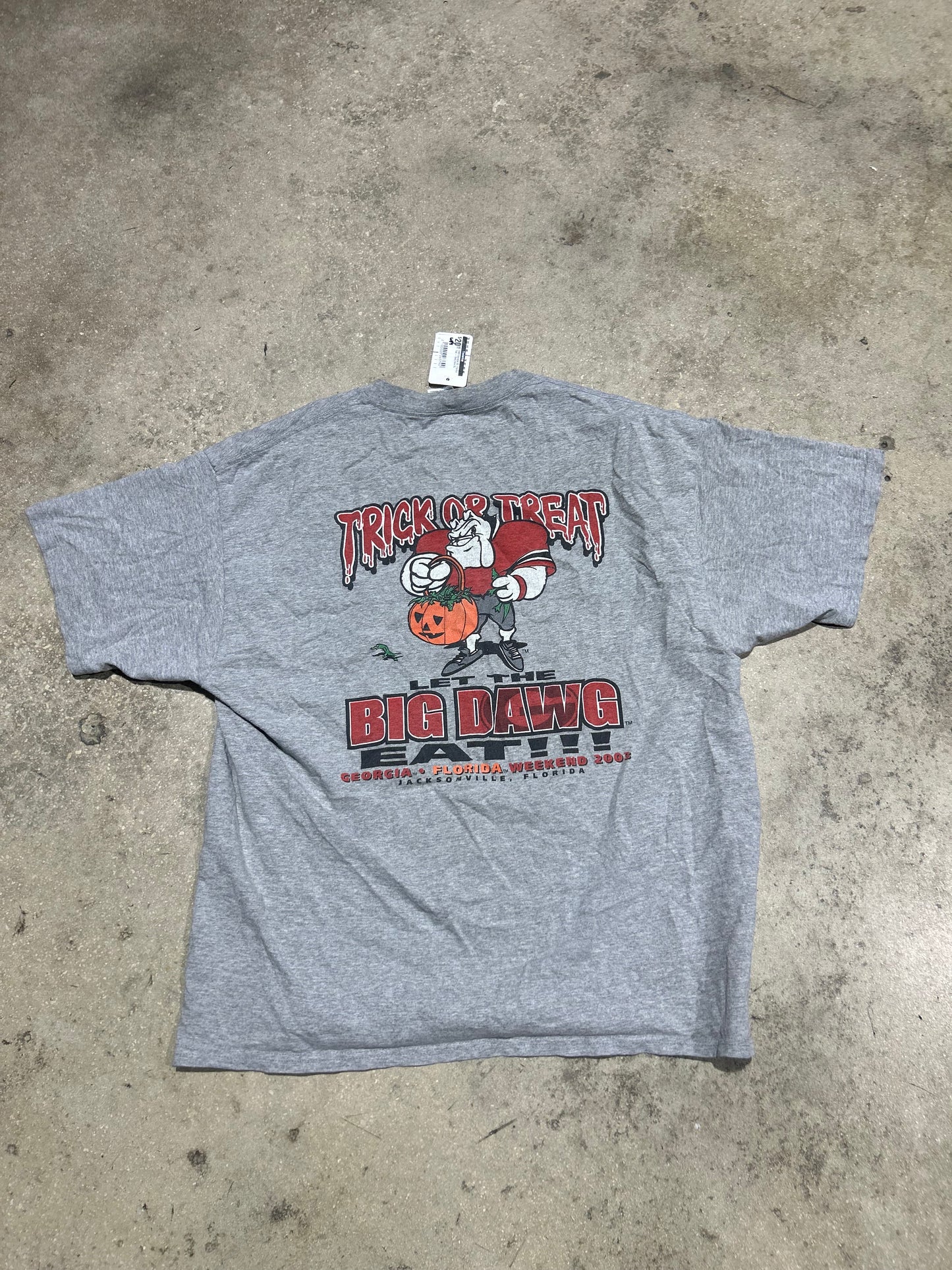 2003 Georgia VS. Florida Tee - Grey Size XL