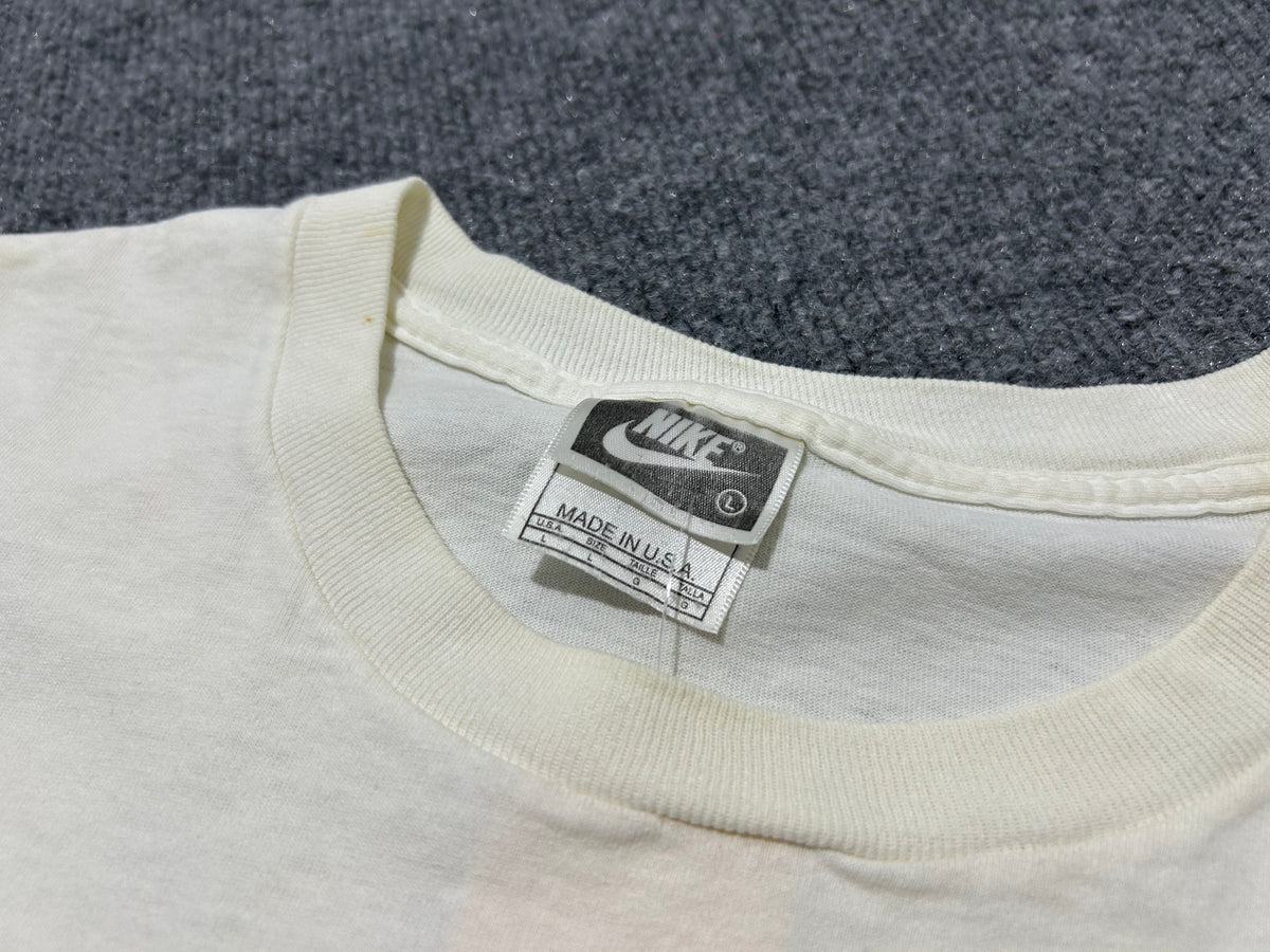 Michael Jordan Baseball Tee - White Size Large