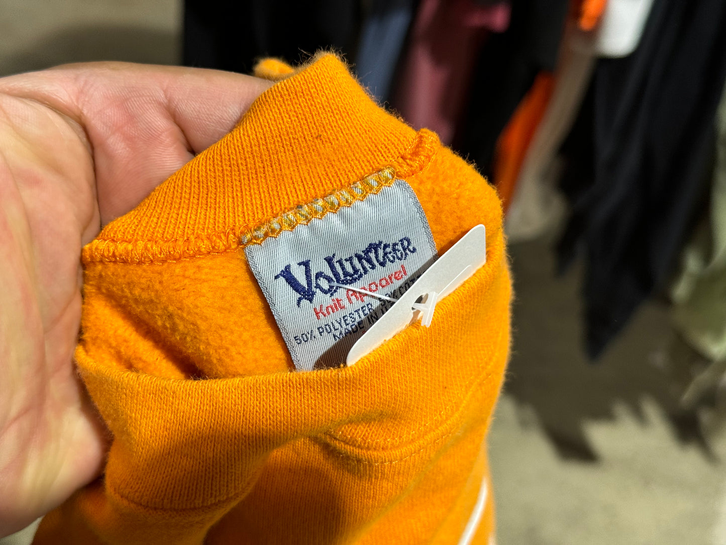 Tennessee Lady Volunteers Crewneck - Orange Size XL