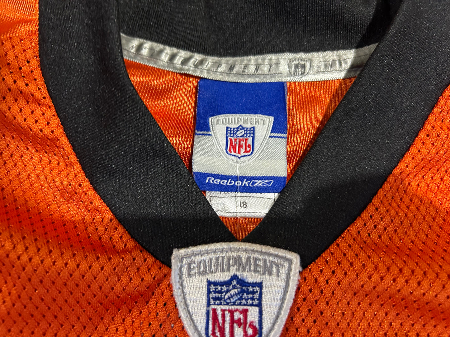 Reebok Cincinnati Bengals #85 Ochocinco Jersey - Orange Size 48/XL