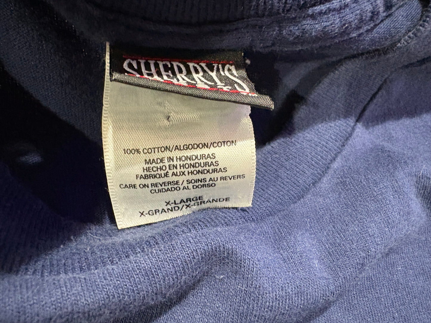 1999 Taz What Part of No Tee - Navy Size XL