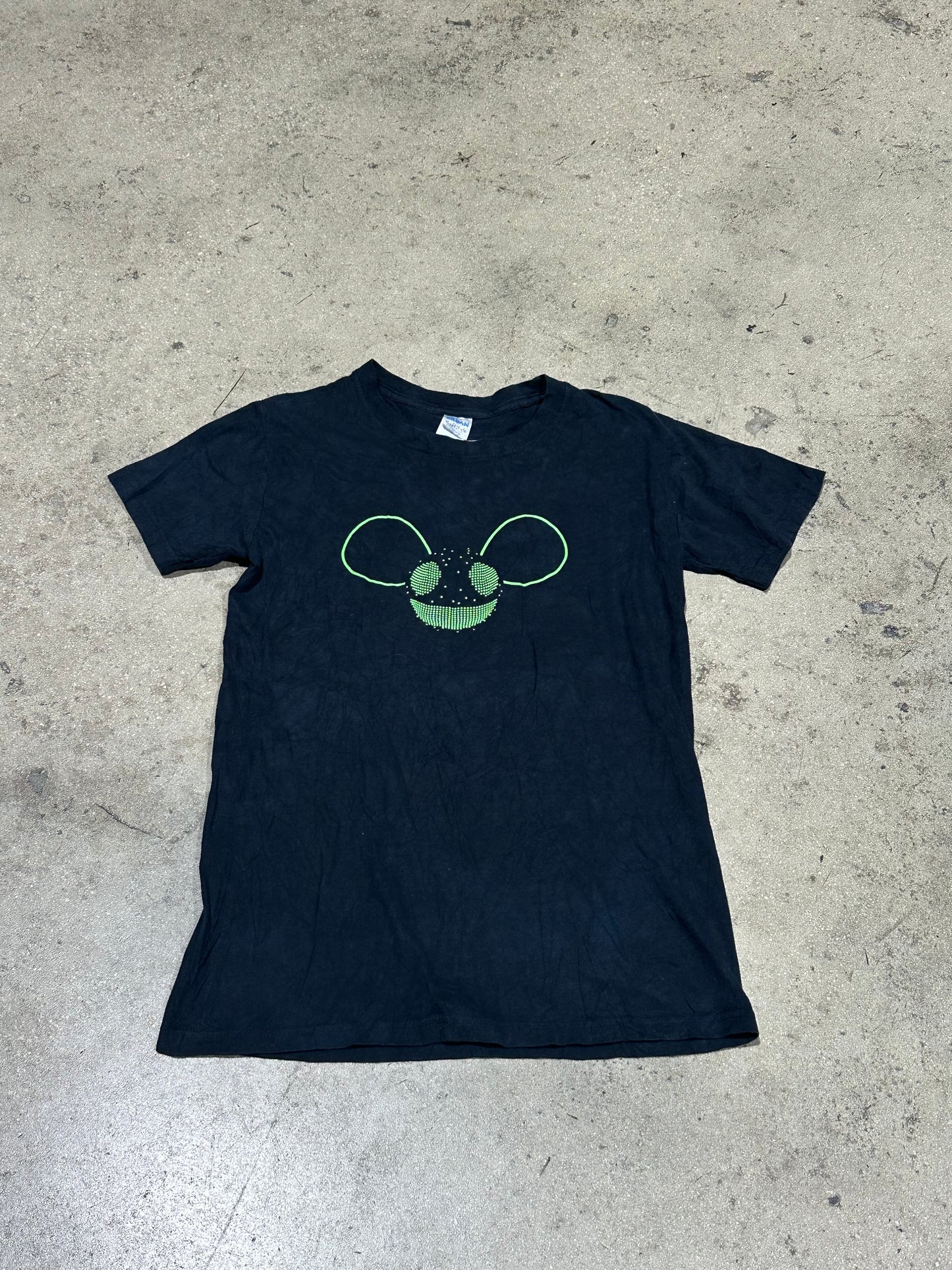 Women's 2011 Deadmau5 European Tour Tee - Black Size Small
