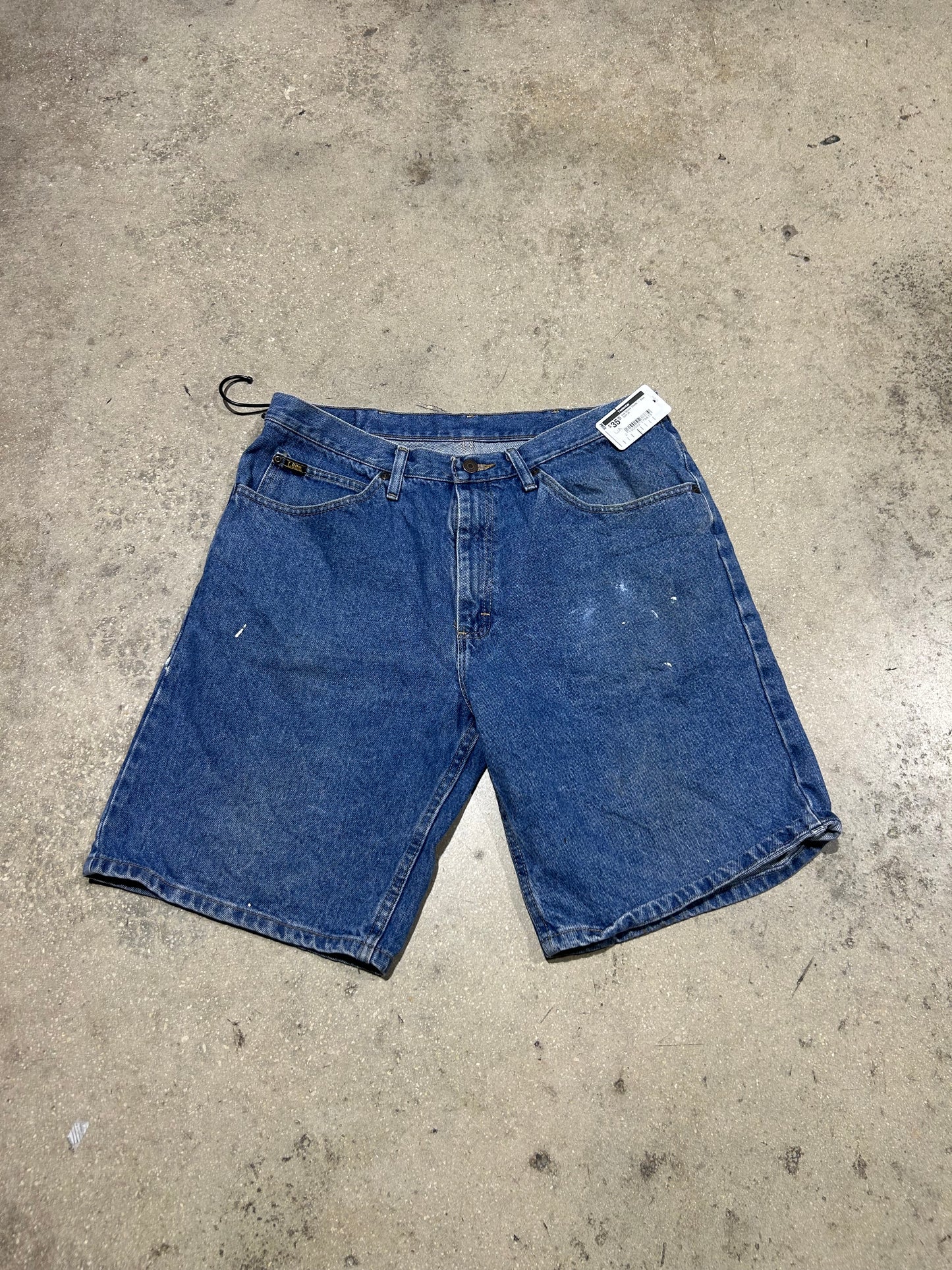 Lee Denim Shorts - Blue Size 36