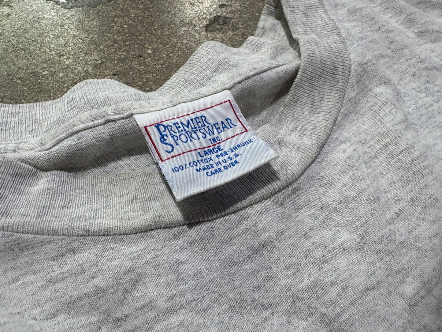University of Florida Classic Gators Logo Tee - Grey Size Large