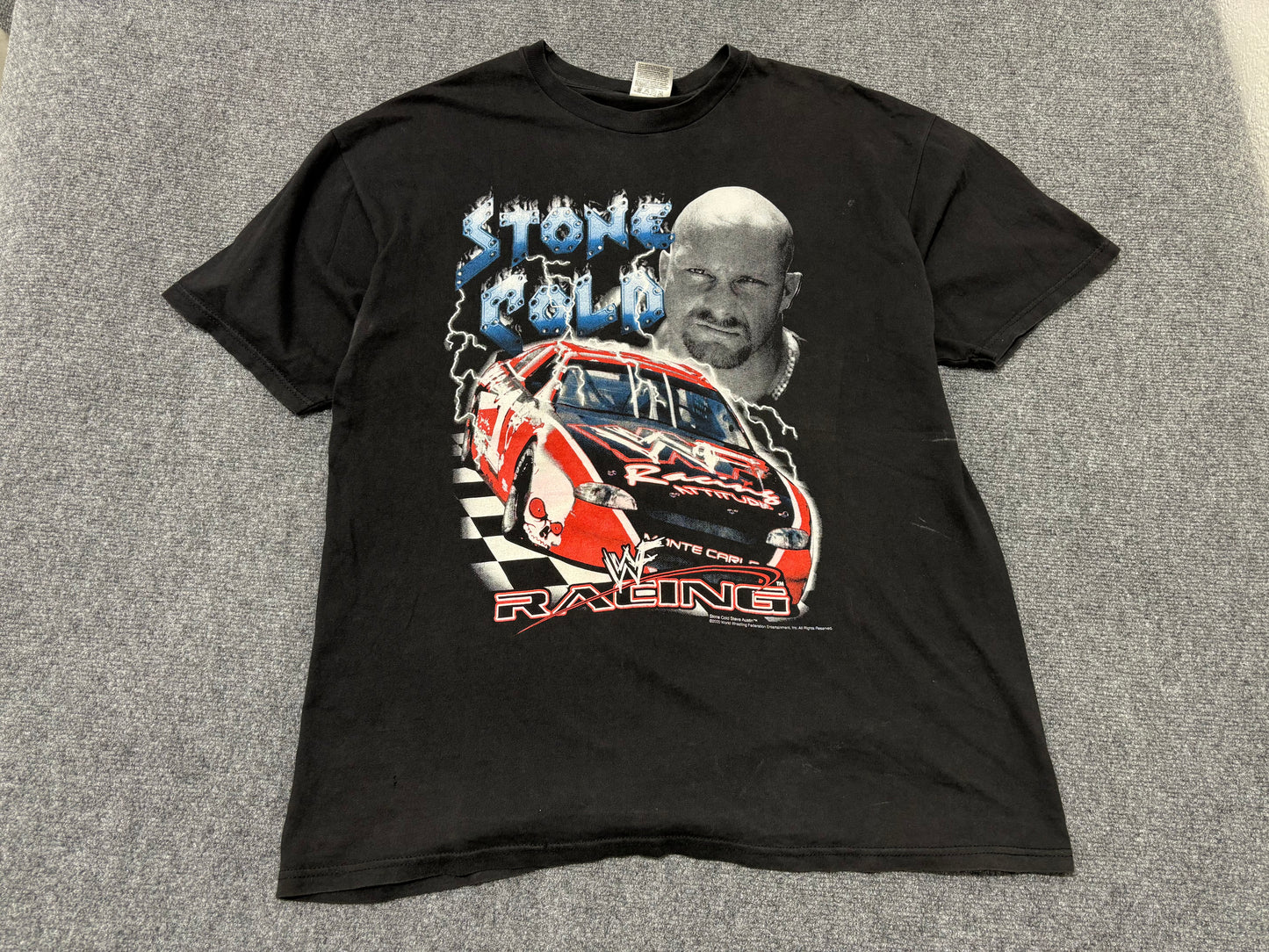 2000 Stone Cold Racing Tee - Black Size XL
