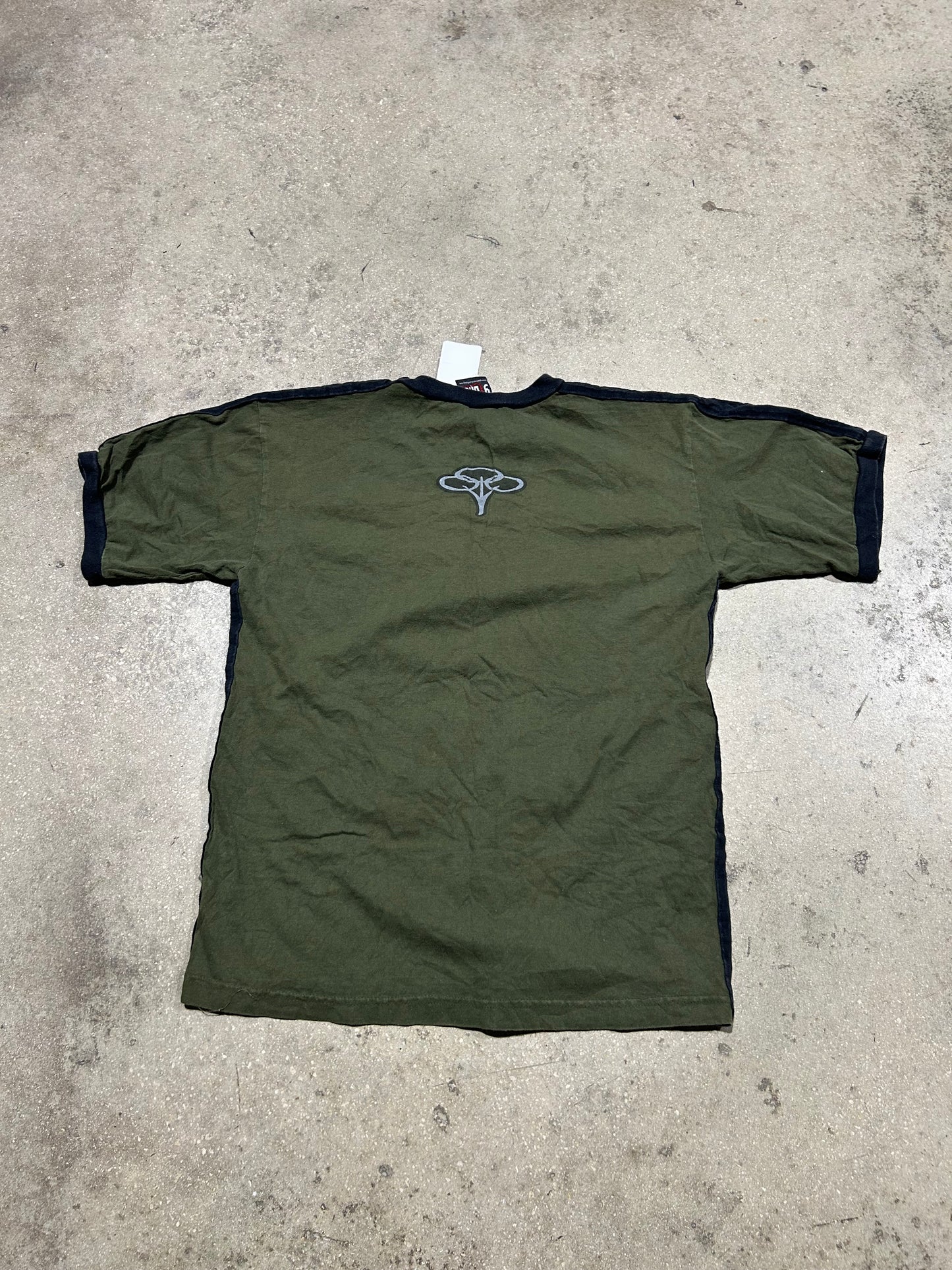 Limp Bizkit Ringer Tee - Green Size Medium