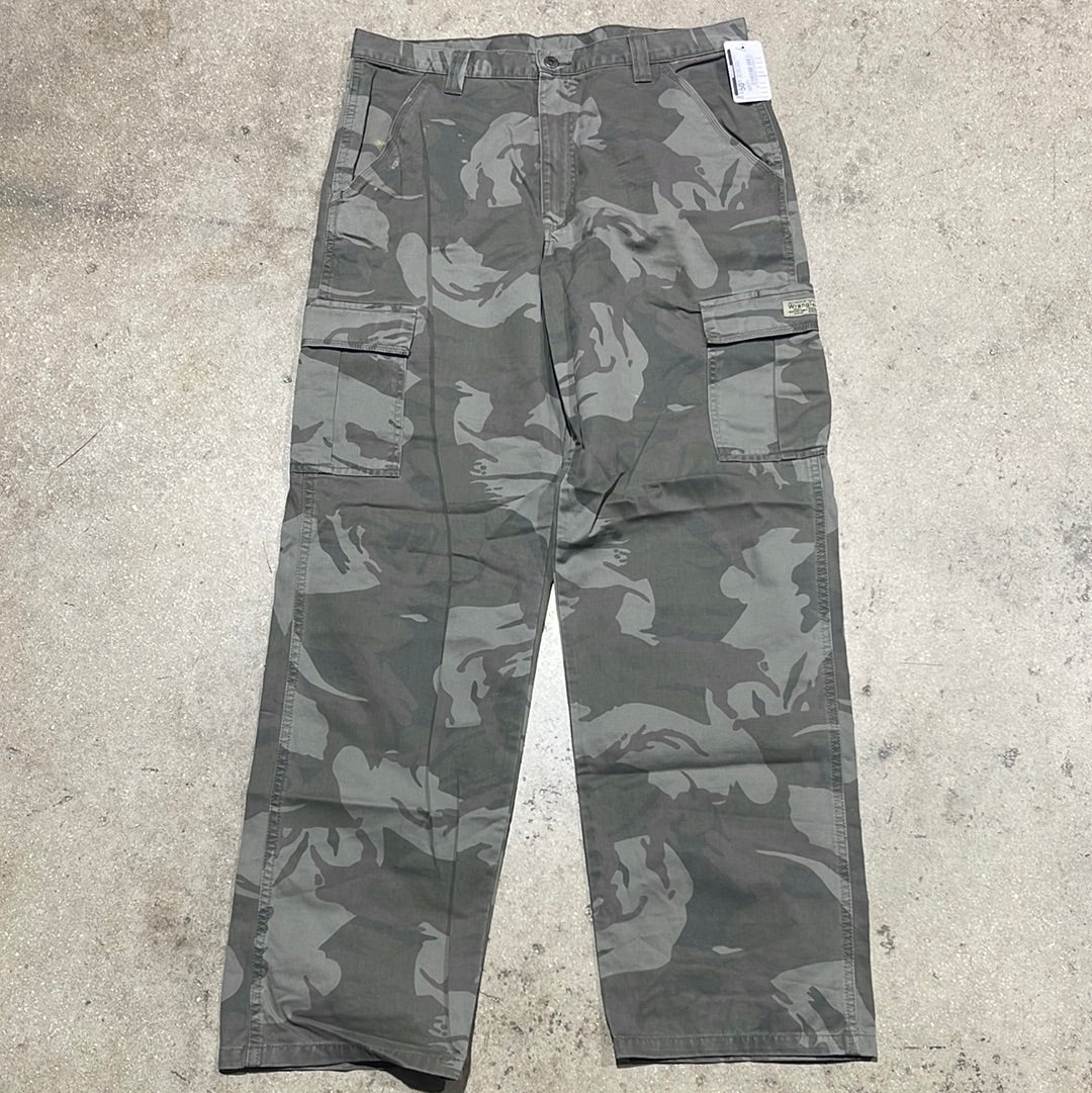 Wrangler Camo Pants - Grey Size 34x34