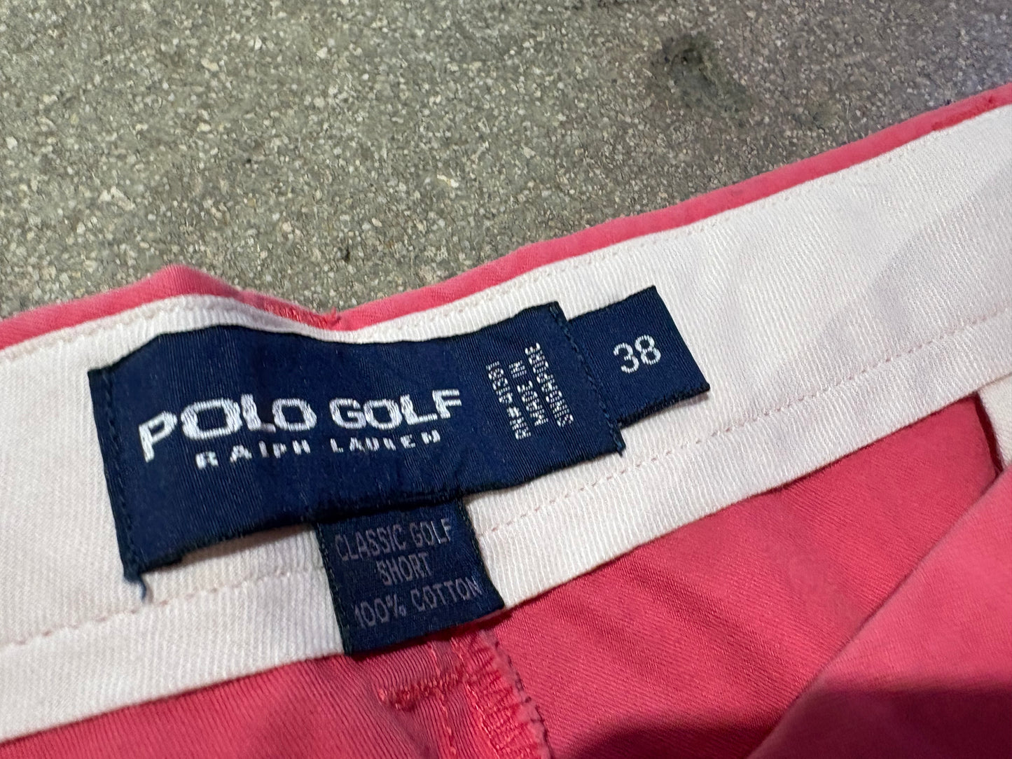 Polo Golf Ralph Lauren Golf shorts - Salmon Size 38