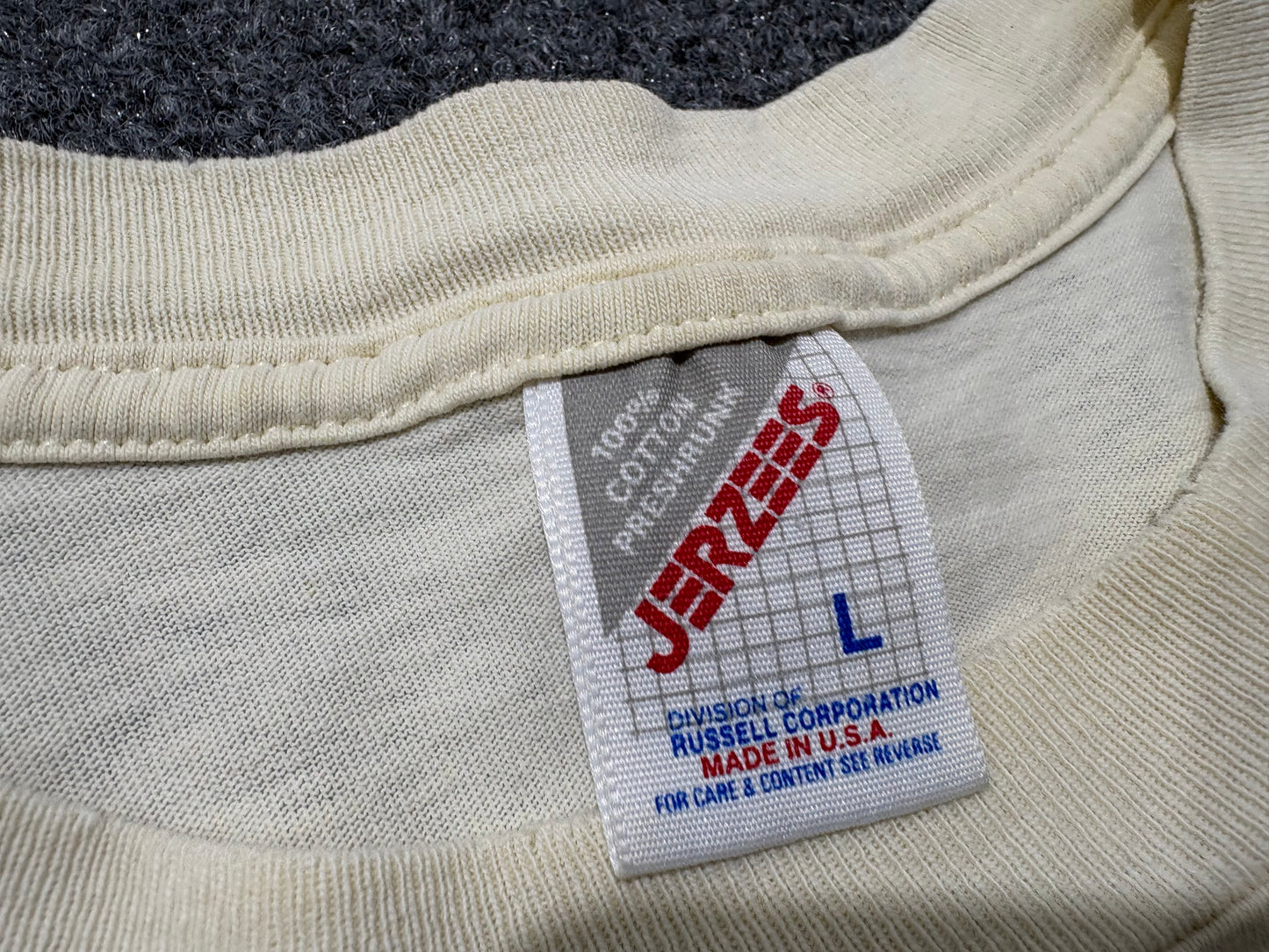 Shoebox Trendsetter Dog Tee - Cream Size Large
