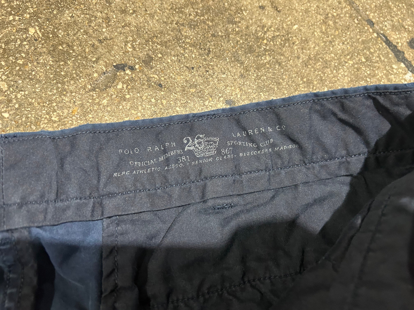 Polo Ralph Lauren Chino Pants - Navy size 36x32