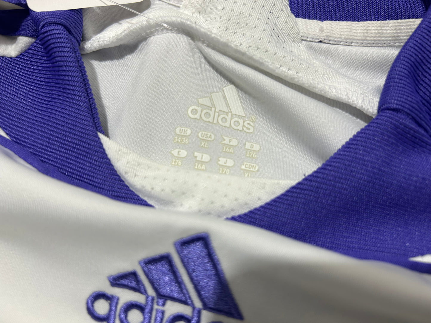 Real Madrid Soccer Jersey - Purple Size XL