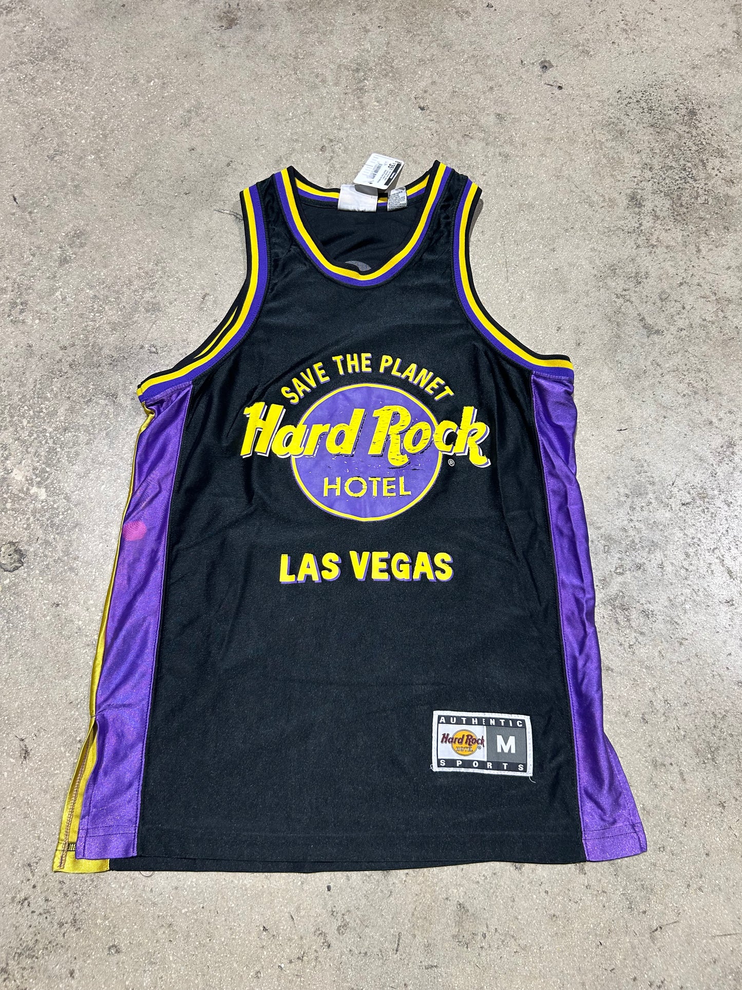 Hard Rocks Lakers Colorway Jersey - Black/Purple Size Medium