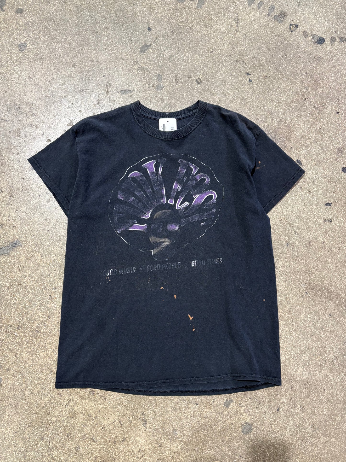 Funk Fest Tee - Black Size Medium