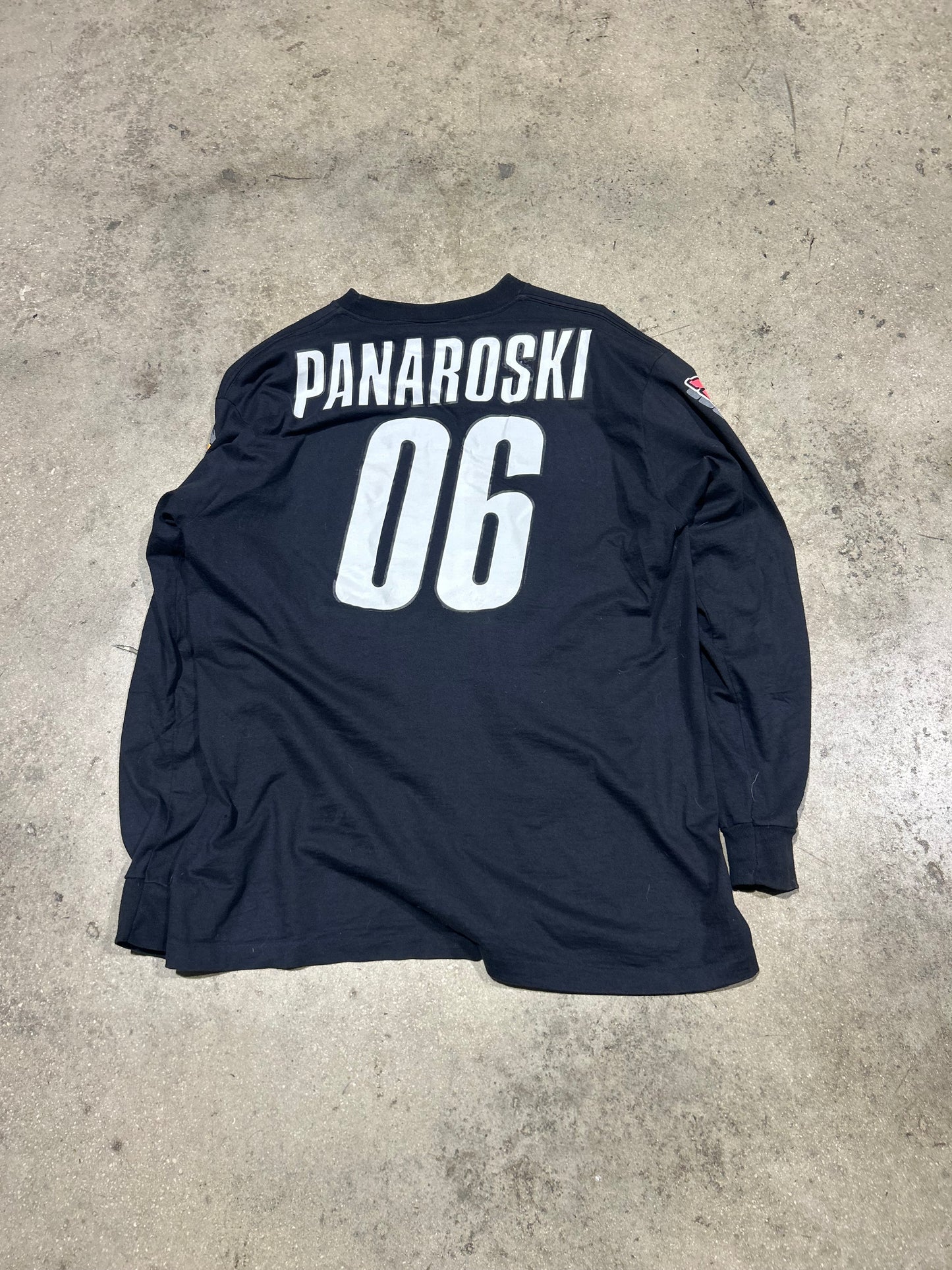 Metro Racing Long Sleeve Tee - Black Size XL