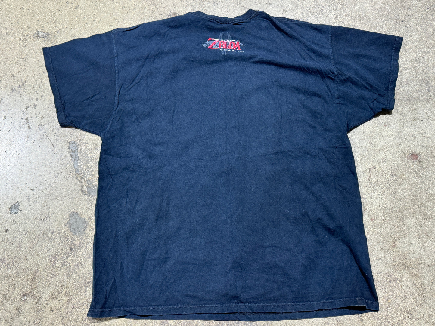 Legend Of Zelda Twilight Princess Tee - Black Size XXL