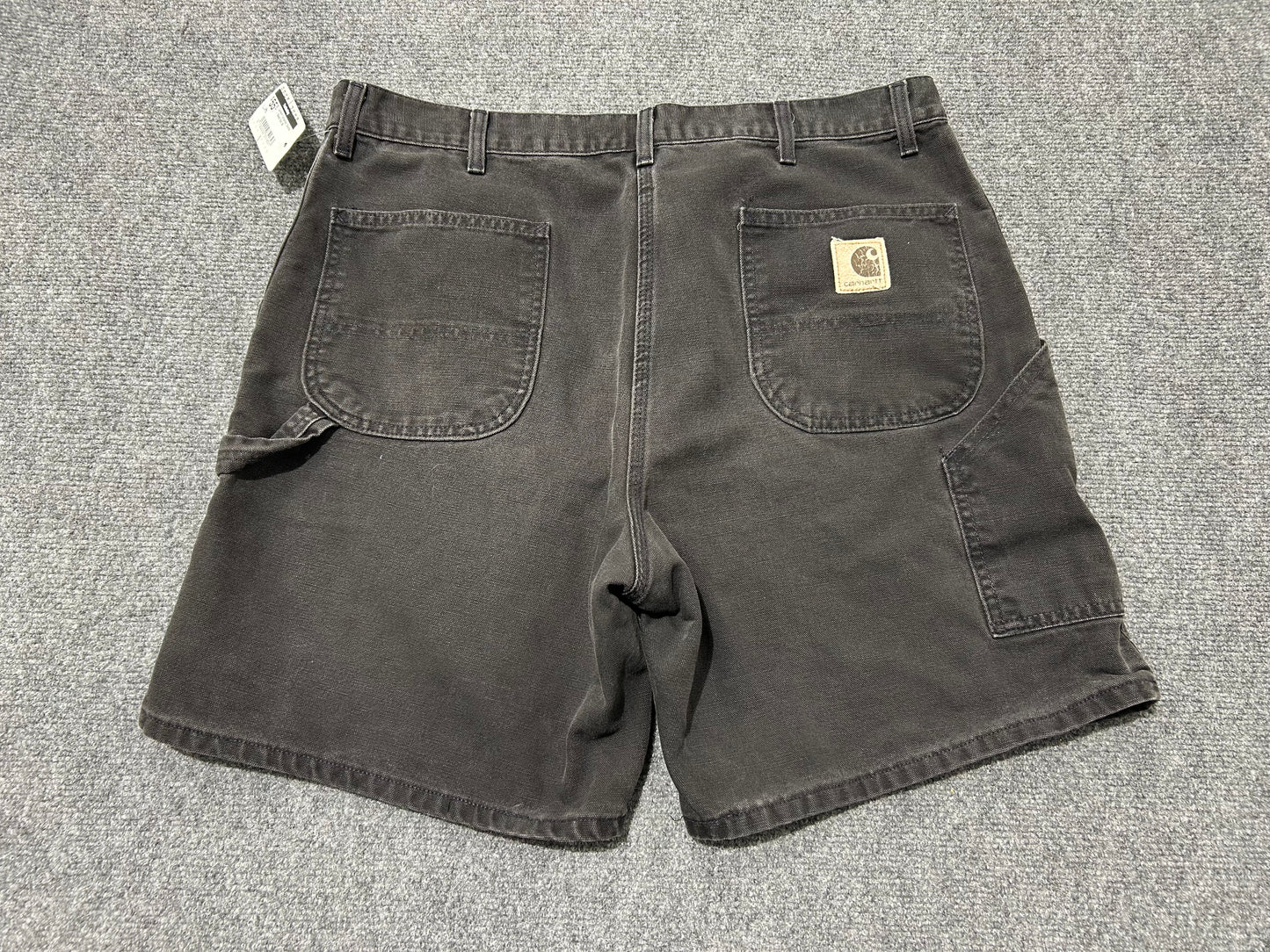 Carhartt Carpenter Shorts - Black Size 38