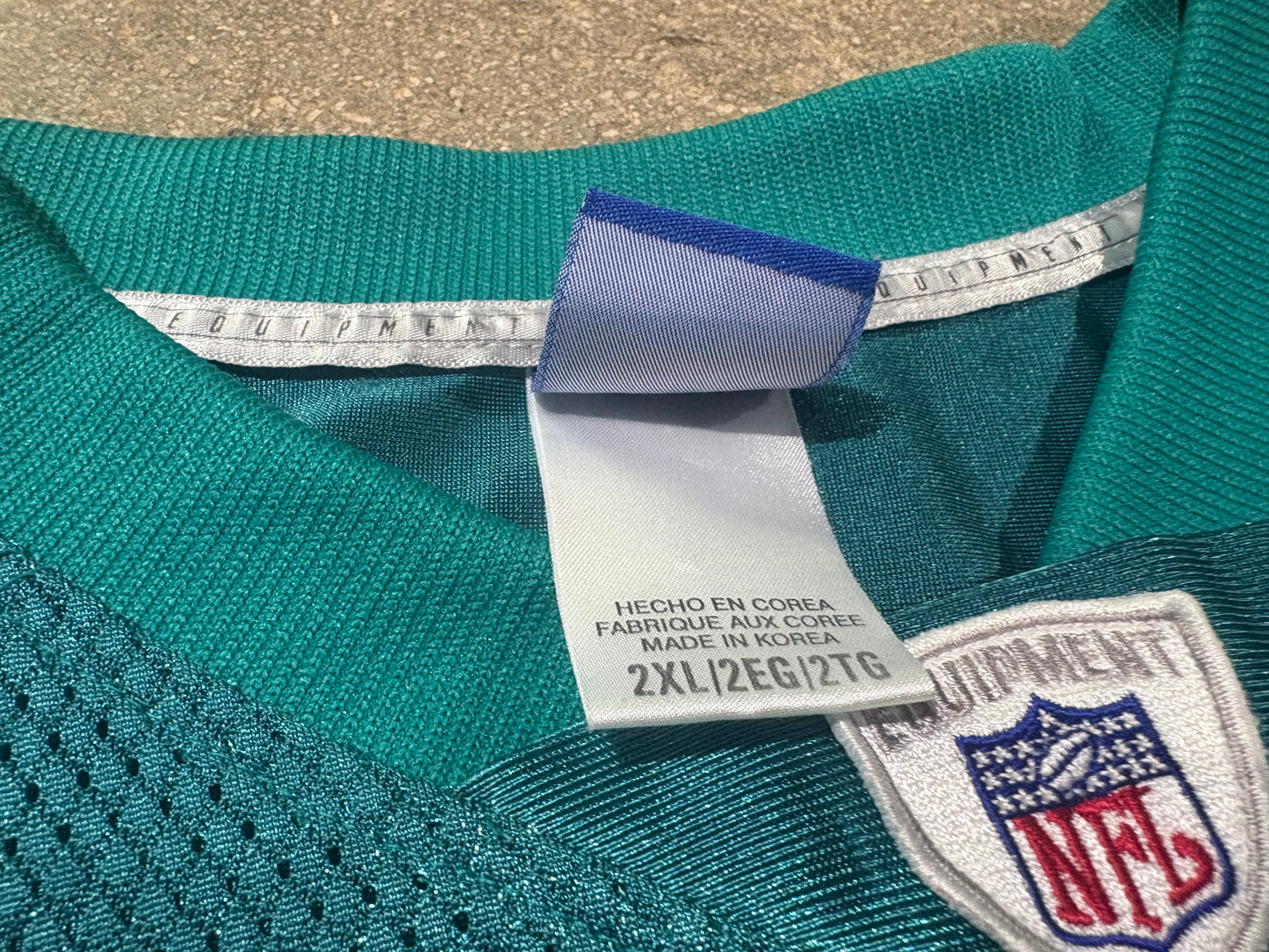 Miami Dolphins #14 Brian Griese Jersey - Teal size XXL