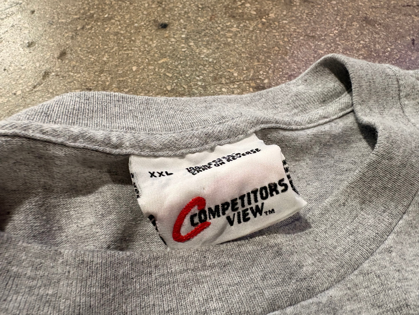 Dale Earnhardt Sr & Jr Like Father Like Soon Tee - Grey Size XXL