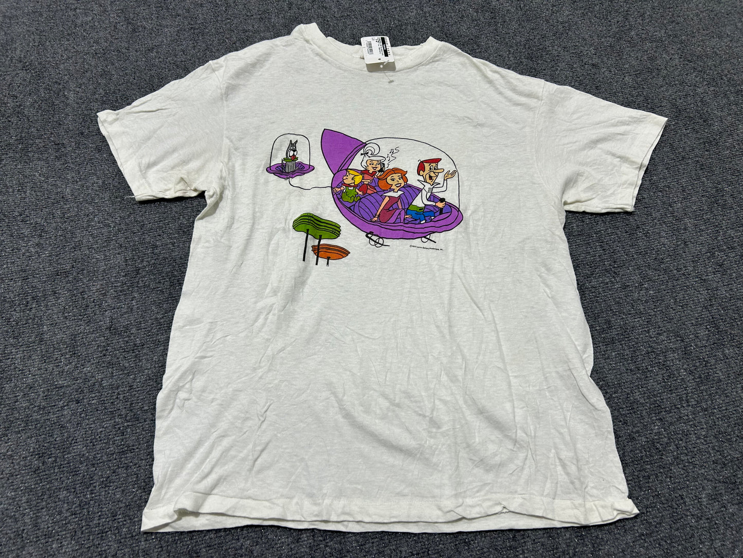 1985 The Jetsons Family Tee - White Size XL