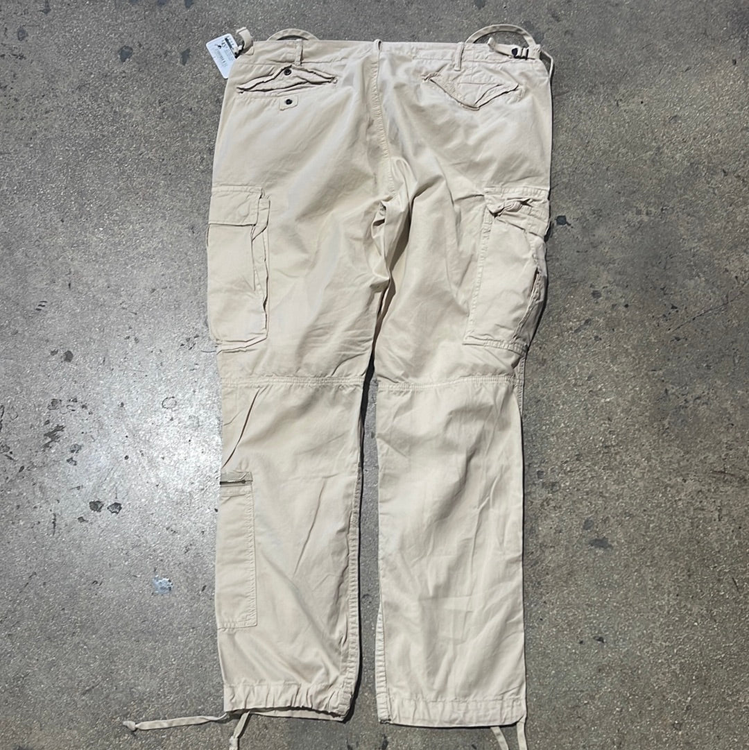 Polo Ralph Lauren Pant Mans Cargo Pants - Light Khaki Size 40x32