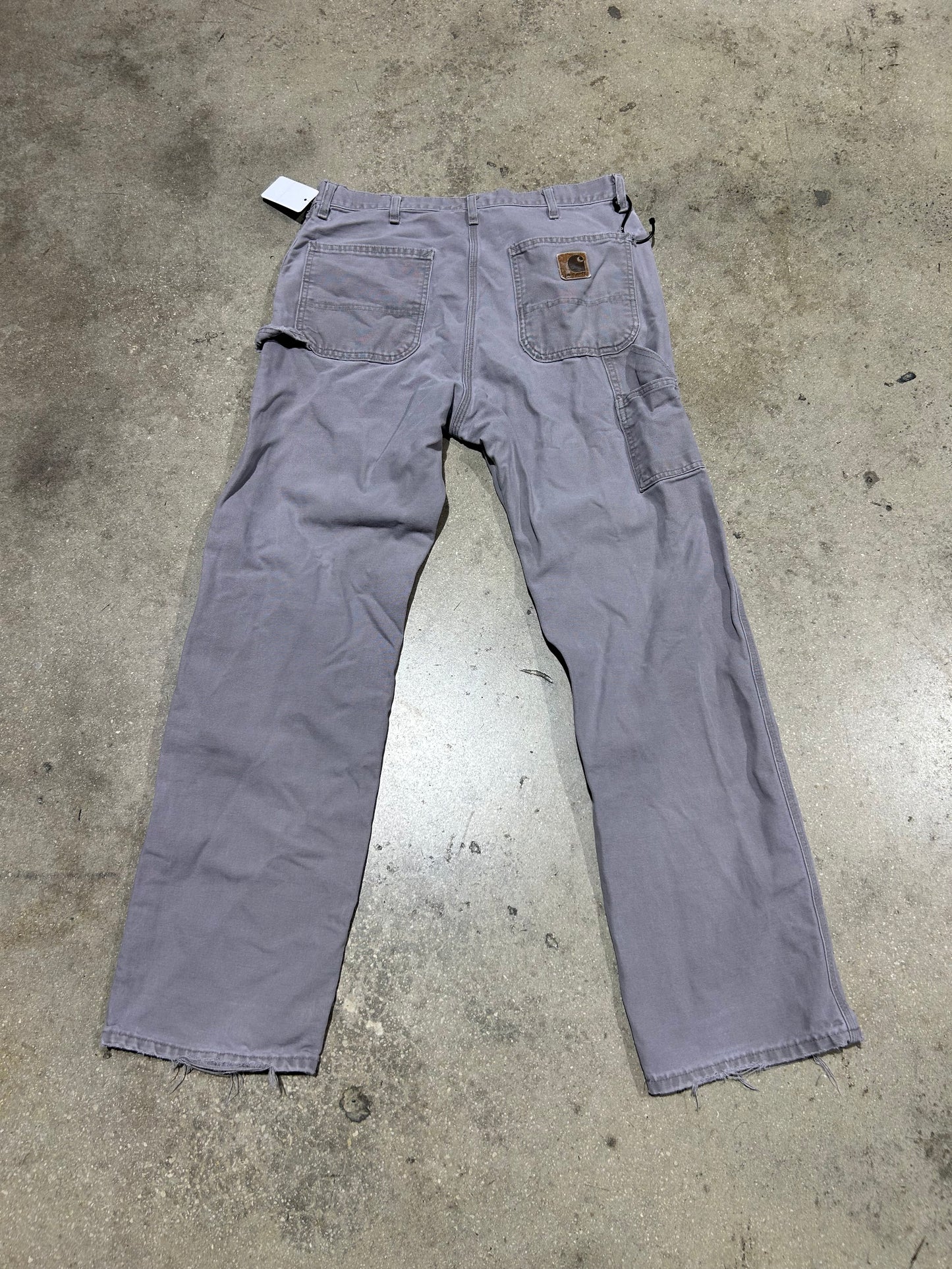 Carhartt Carpenter Pants - Light Grey Size 36x34