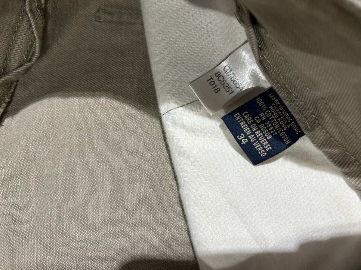 Marithe Francois Girbaud Strap Caro Pants - Khaki Size 34