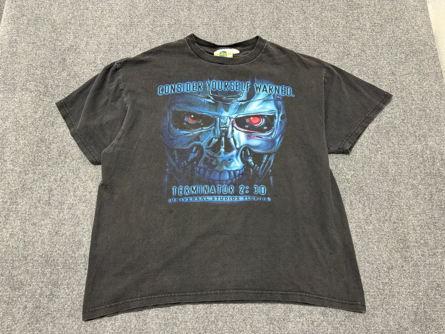 Terminator Considered Yourself Warned Tee - Black Size XL