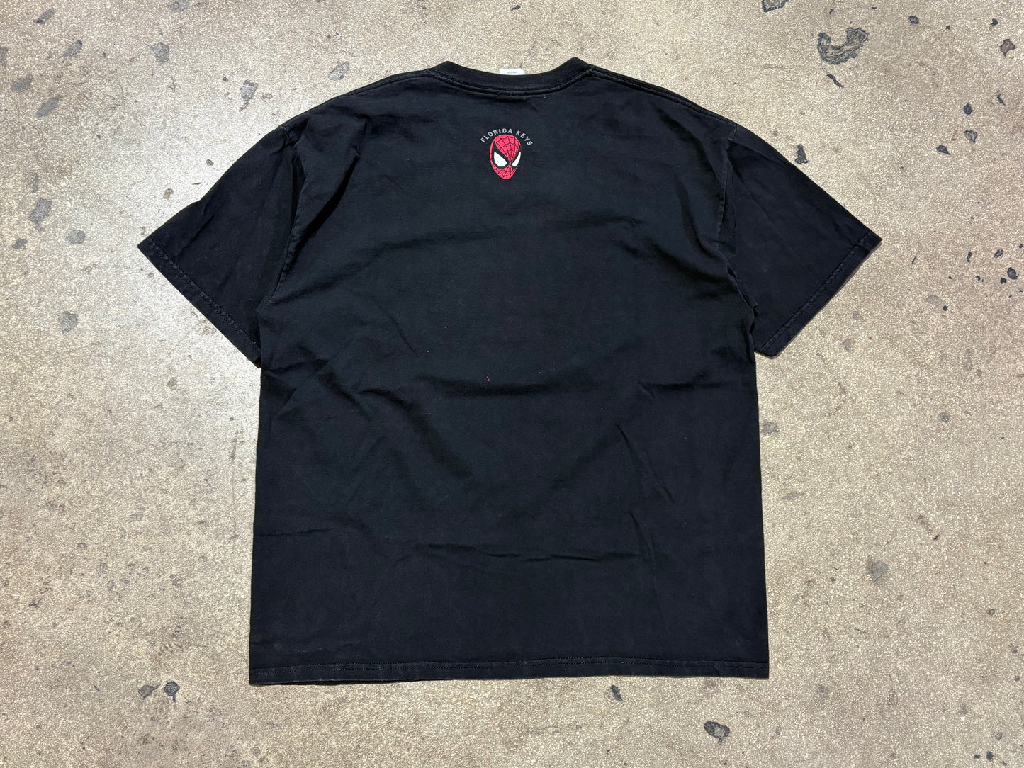 Marvel Spider Man Florida Keys Tee - Black Size XL
