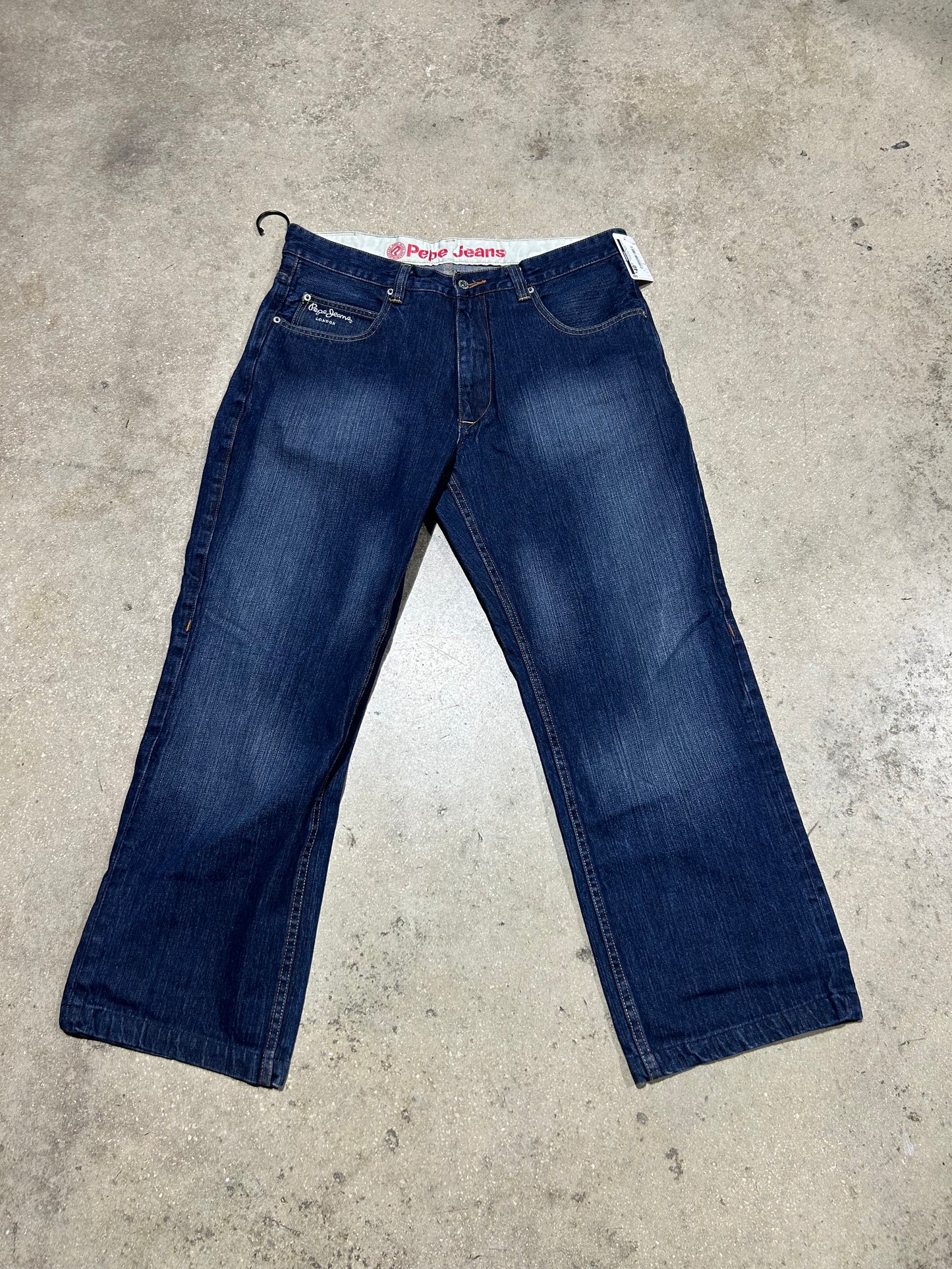 Pepe Jeans Washed Denim - Indigo Size 36x33