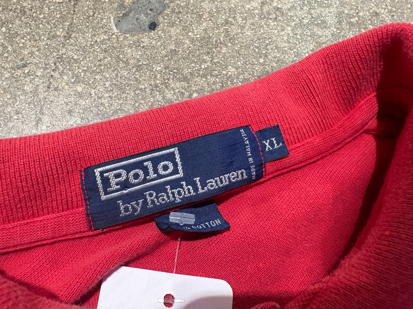 Ralph Lauren Polo Rugby - Red/Navy/White Size XL (CON)