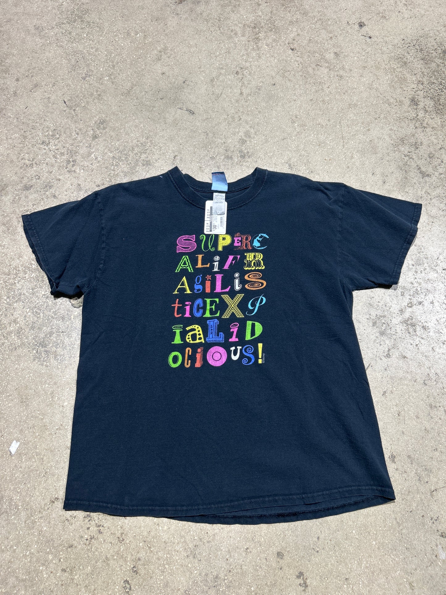 Disney Mary Poppins Tee - Black Size Large