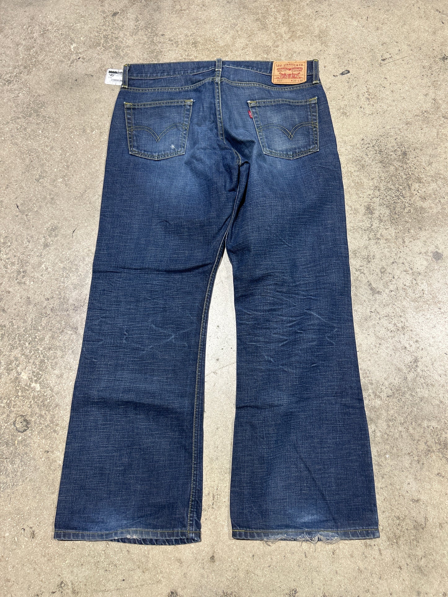 Limited Edition Levis 527 Jeans - Blue Size 36x30
