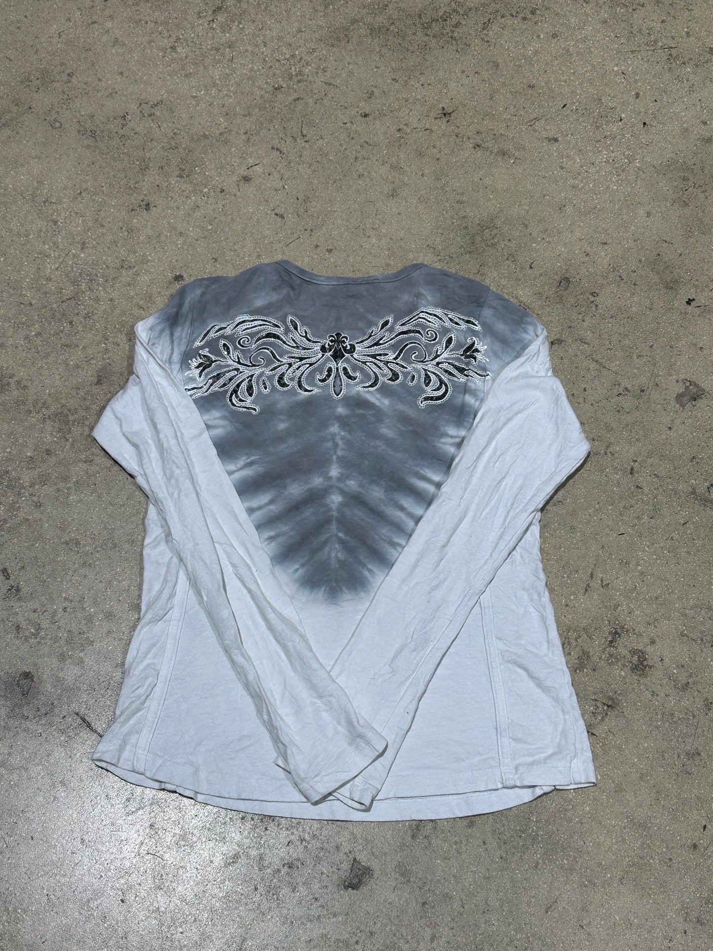 Women's Affliction Top - White Size Small