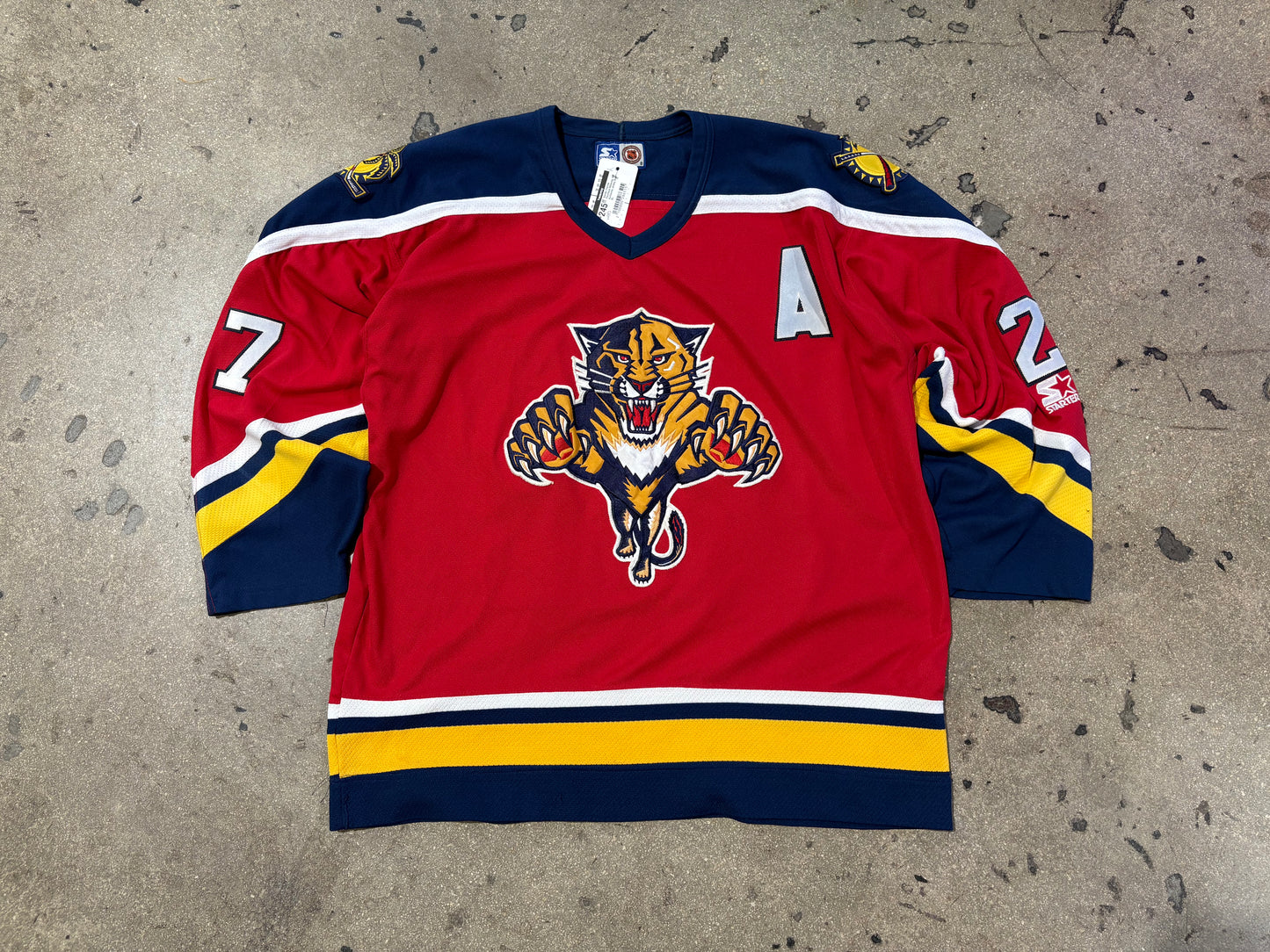 Starter Florida Panthers Melanby #27 Authentic Jersey Size XL