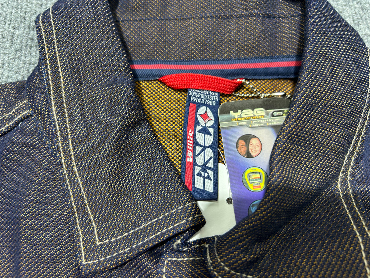 Willie Esco Denim Jacket - Blue Size Large