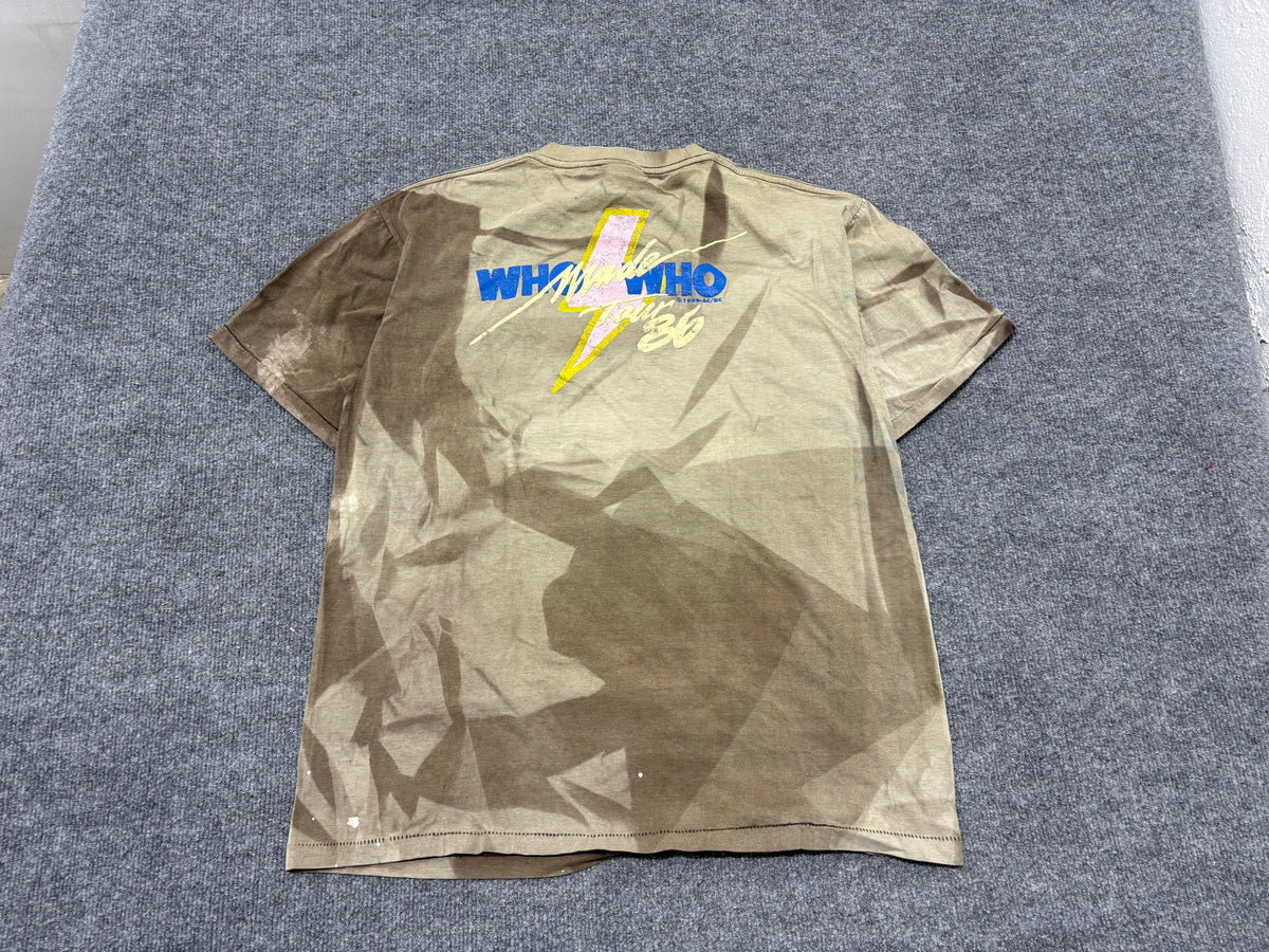 1994 AC/DC Who Made Who Smoked Out Tee - Faded Black Size XL