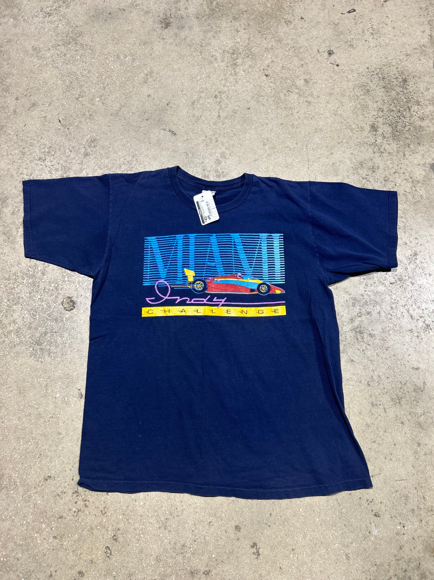 Miami Indy Challenge Tee - Navy Size XL