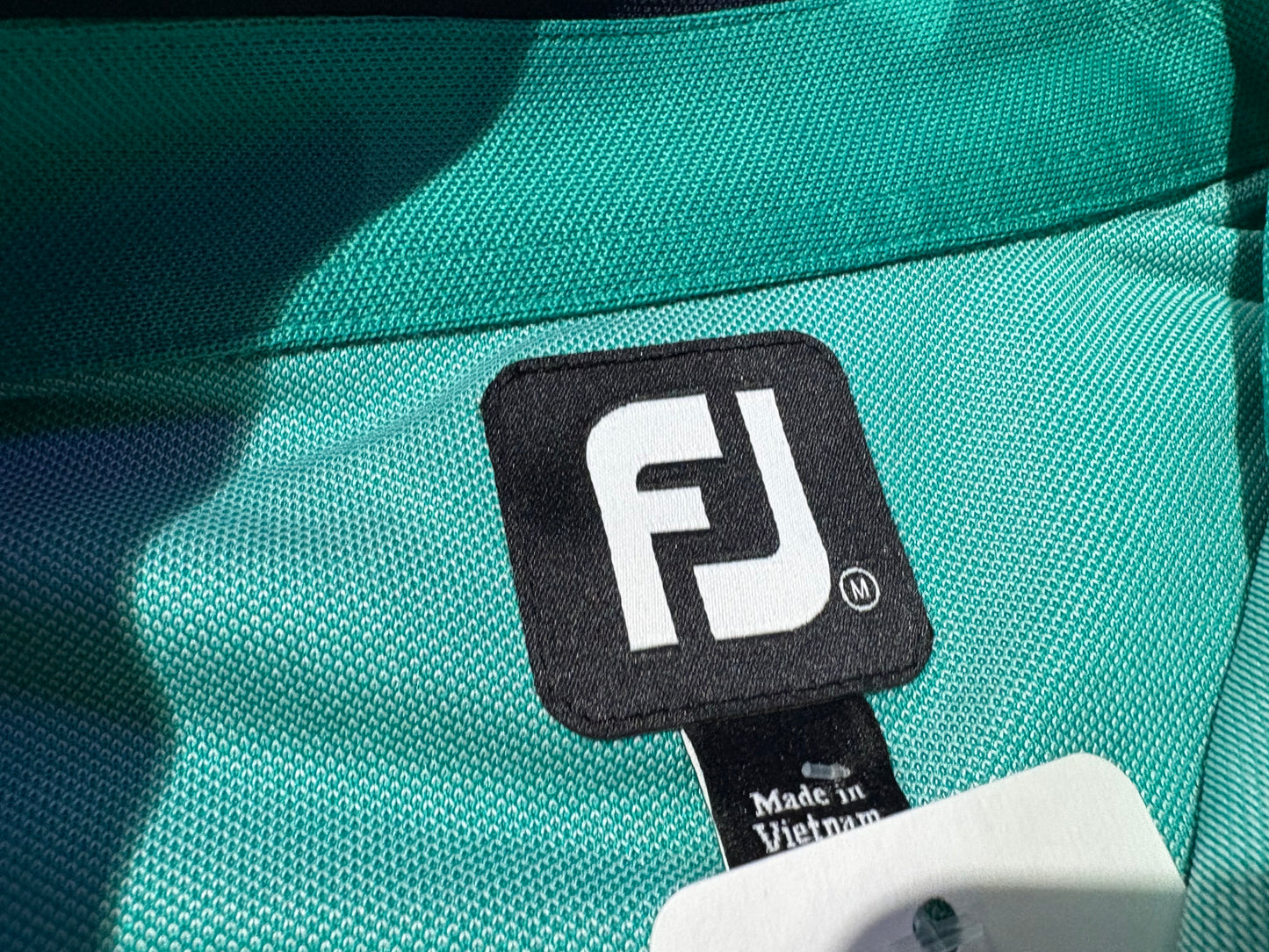 FootJoy Golf Polo Shirt - Teal Size XL