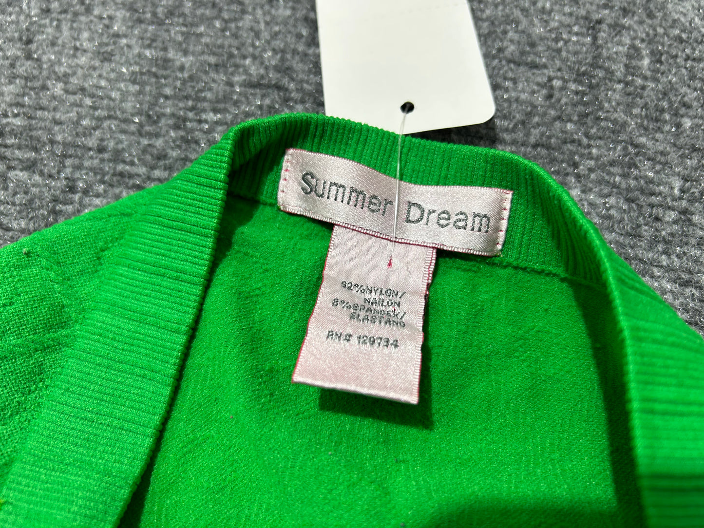 Summer Dream Studded Sexy Girl Tube Top - Green One Size