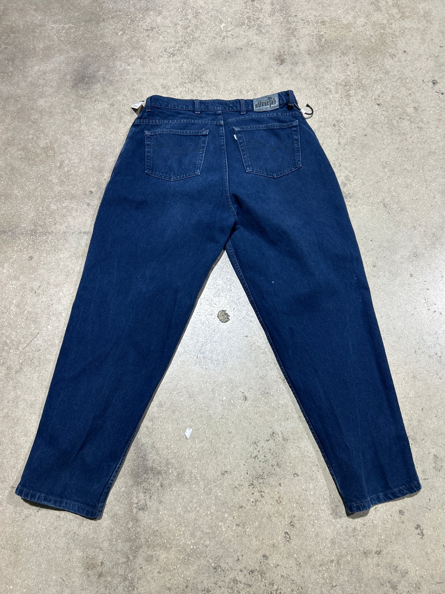 Levi's Baggy Fit Silver Tab Denim Jeans - Blue Size 38x30