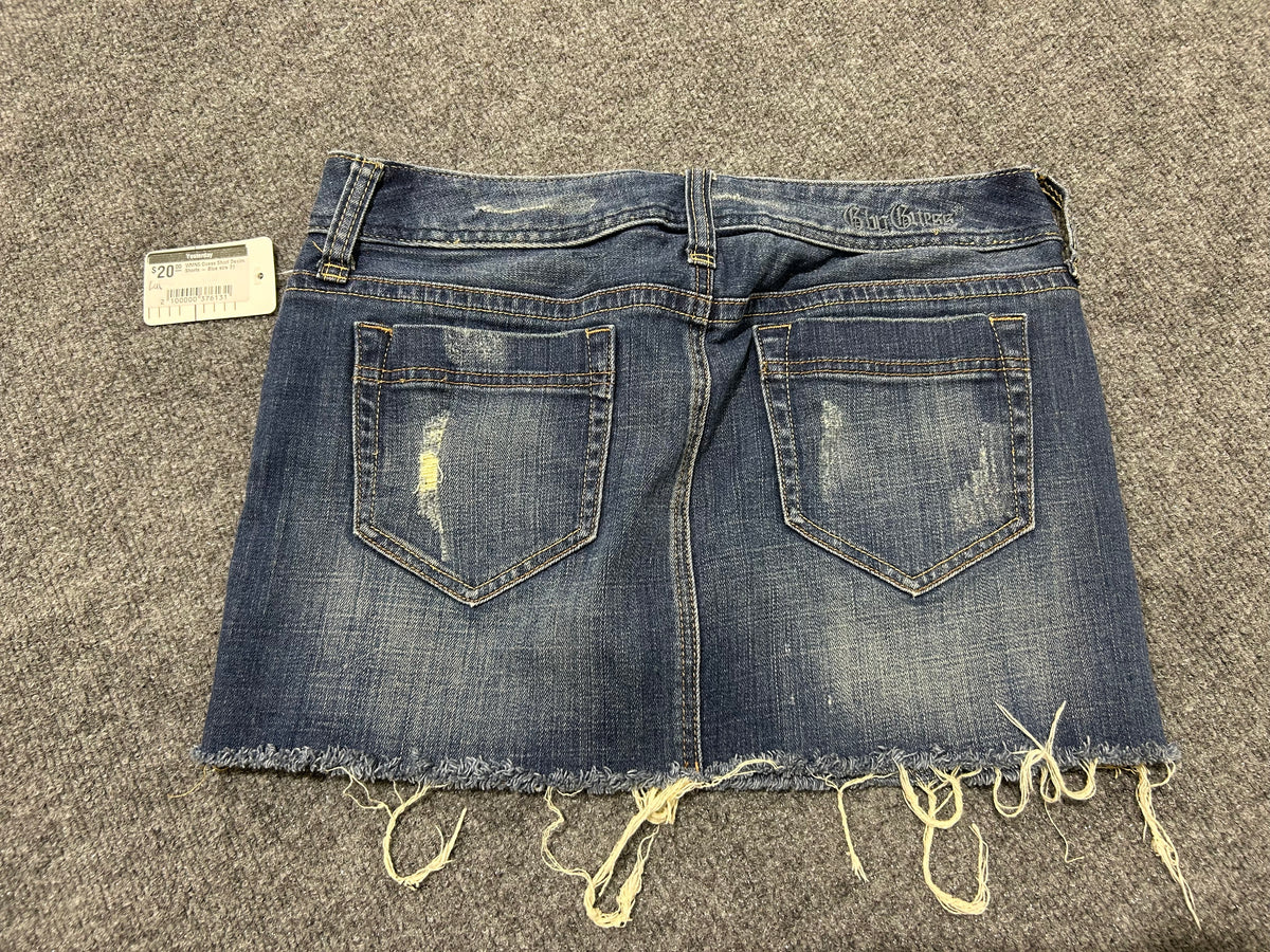 WMNS Guess Short Denim Shorts - Blue size 31