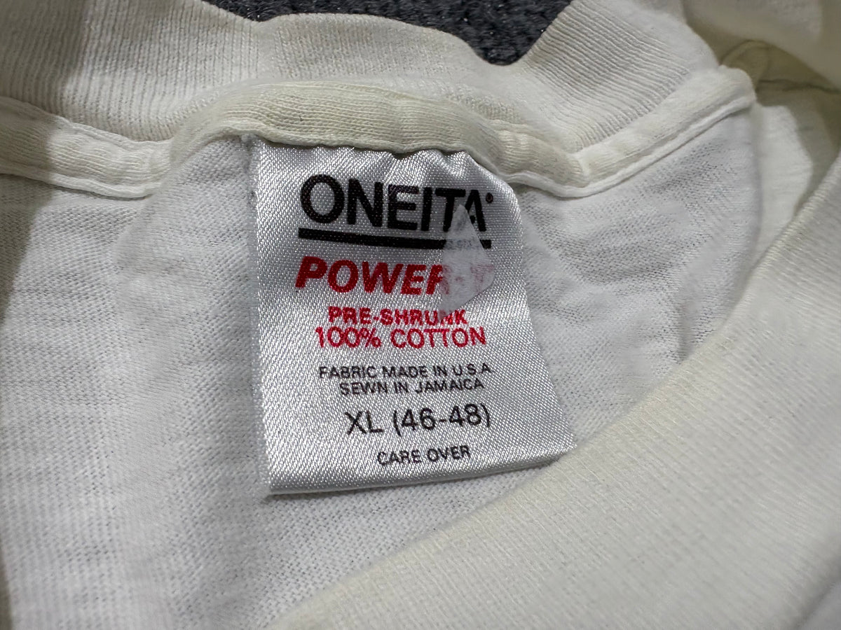 Miami Polo Logo Tee - White Size XL