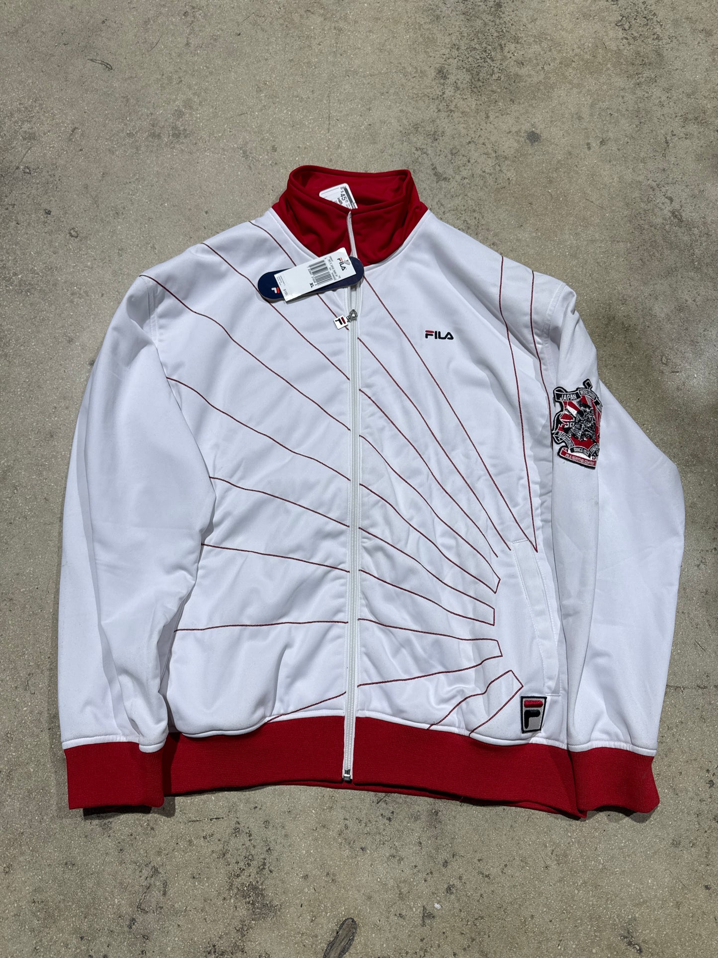Fila Japan Worldwide Jacket - White Size XL