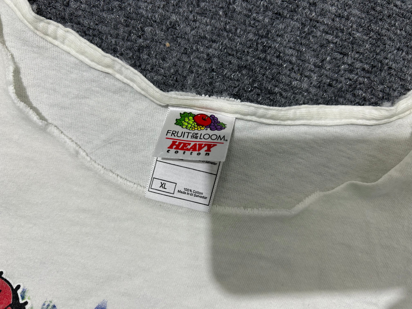 2007 Allstate 400 Cutoff Tee - White Size XL