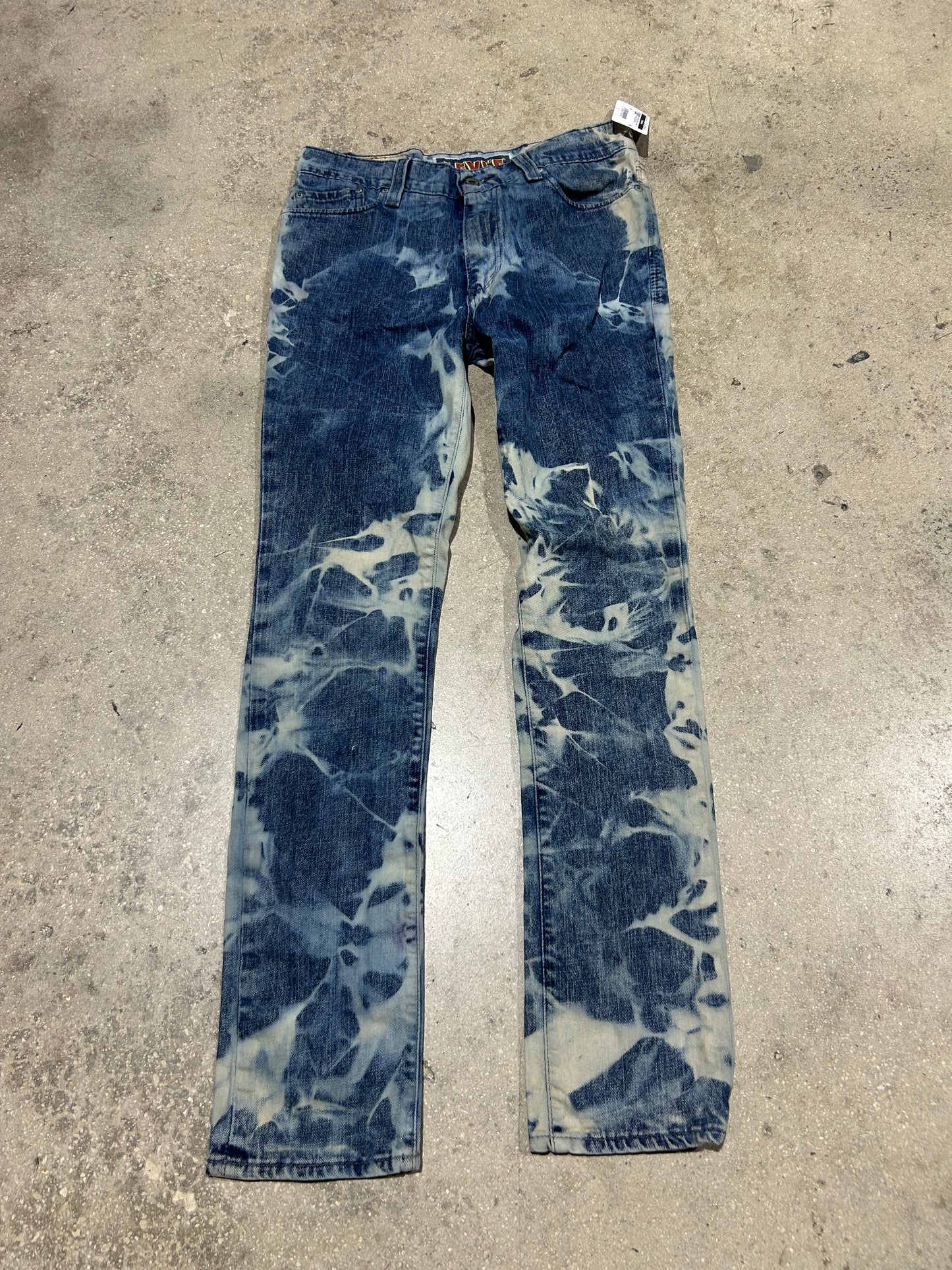 Levis Bleached Jeans - Blue Size 32x30