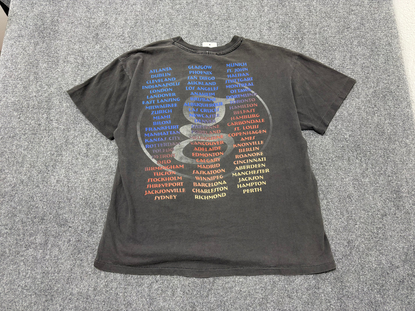 Garth Brooks Fresh Horses Tee - Faded Black Size XL