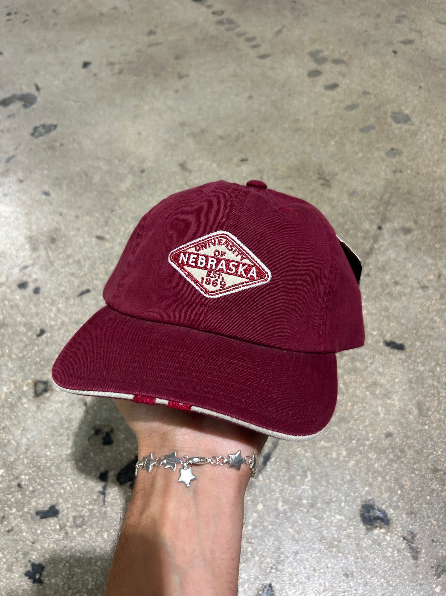 University Of Nebraska Hat - Burgundy